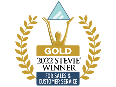 Stevie Awards Sales and Customer Service 2022_Gold_Winner