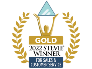 Stevie-Awards-Sales-and-Customer-Service-2022_Gold_Winner-300x225